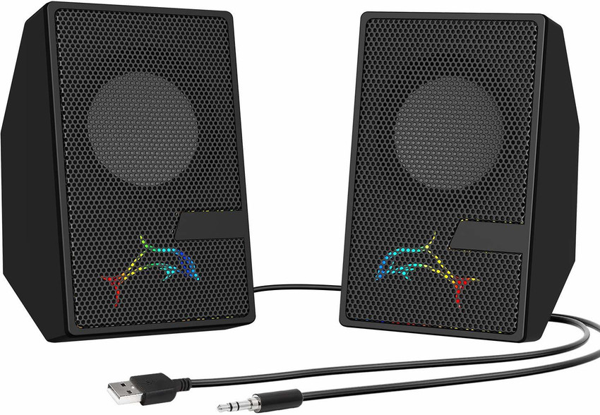 Speakers with store audio jack
