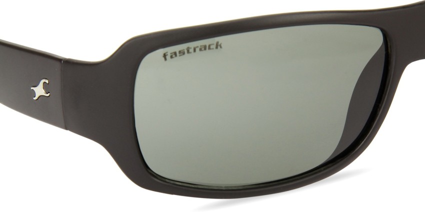 13% OFF on Fastrack Wrap-around Sunglasses(For Men, Green) on Flipkart