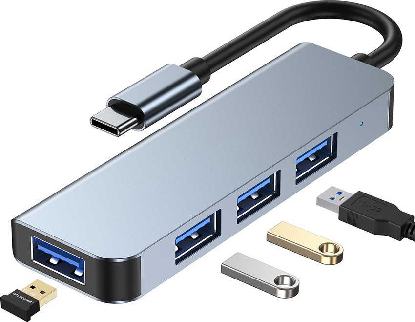Tobo USB C Type 4 in 1 Adapter Multi Port Dongle Type-C to USB 3.0 & USB  2.0 USB Adapter - Tobo : Flipkart.com