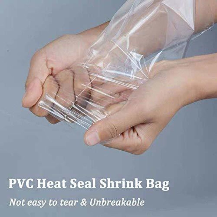 Buy 100PVC Shrink Wrap Bags High Clarity Low Heat Required Two Online in  India  Etsy