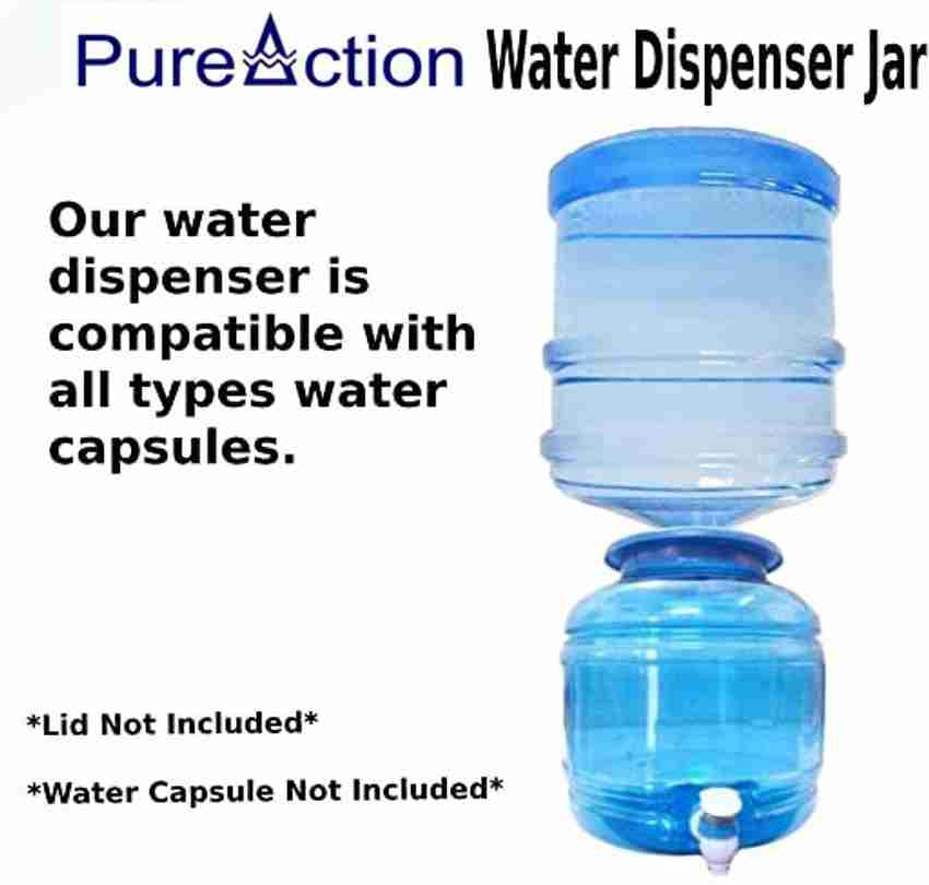 Water dispenser jar top