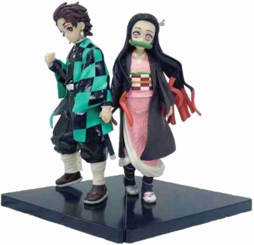 On sale demon slayer nezuko & tanjiro figure set