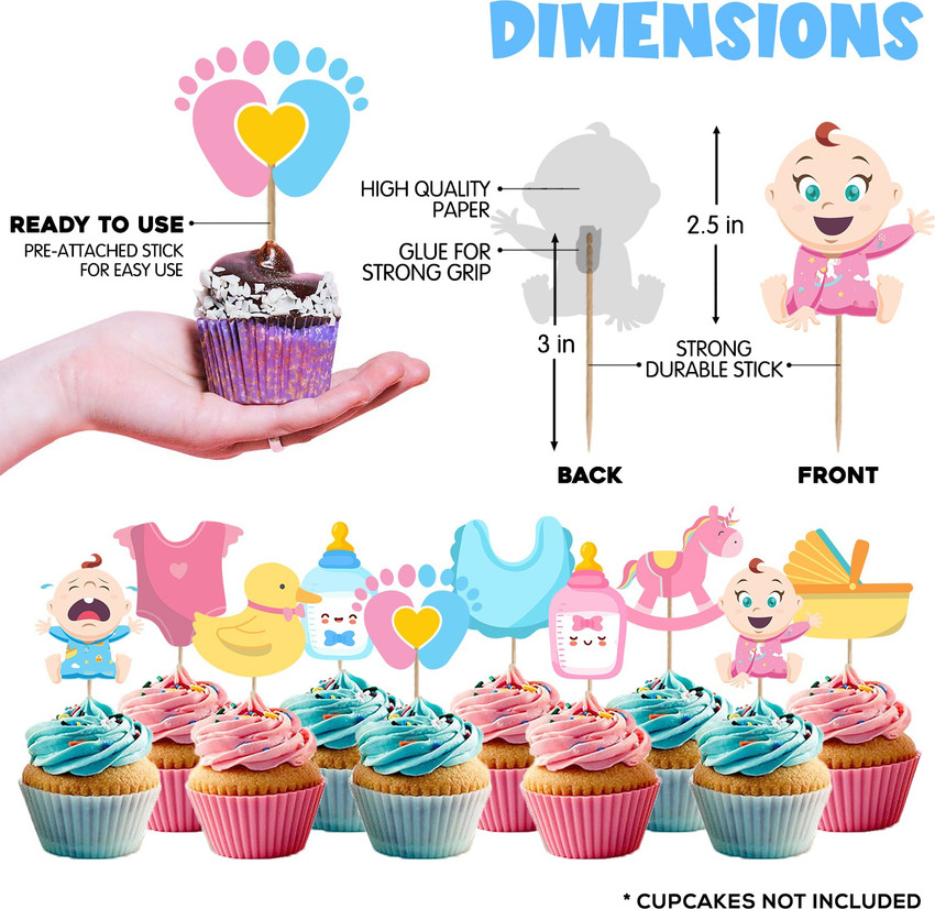 Top 87+ baby shower cupcakes decorations latest seven.edu.vn