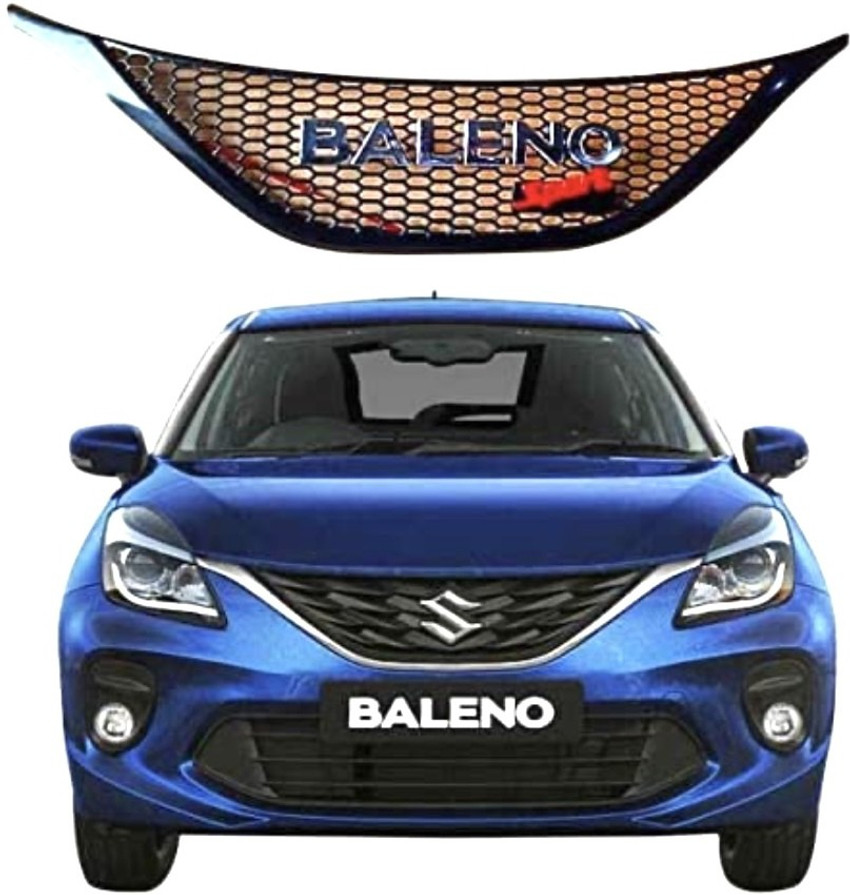 Chrome accent front shop grille baleno