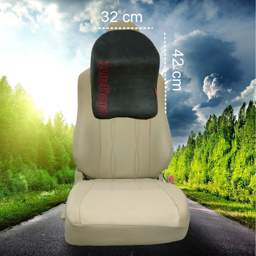 elegant Black Memory Foam Car Pillow Cushion for Universal For Car