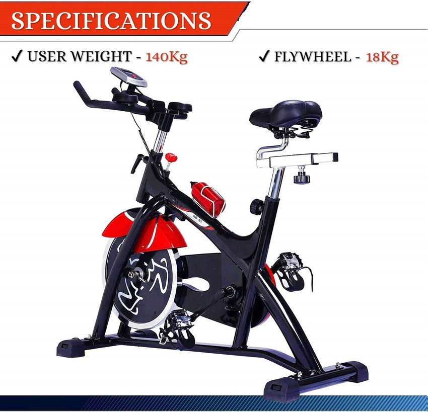 18kg flywheel spin deals bike