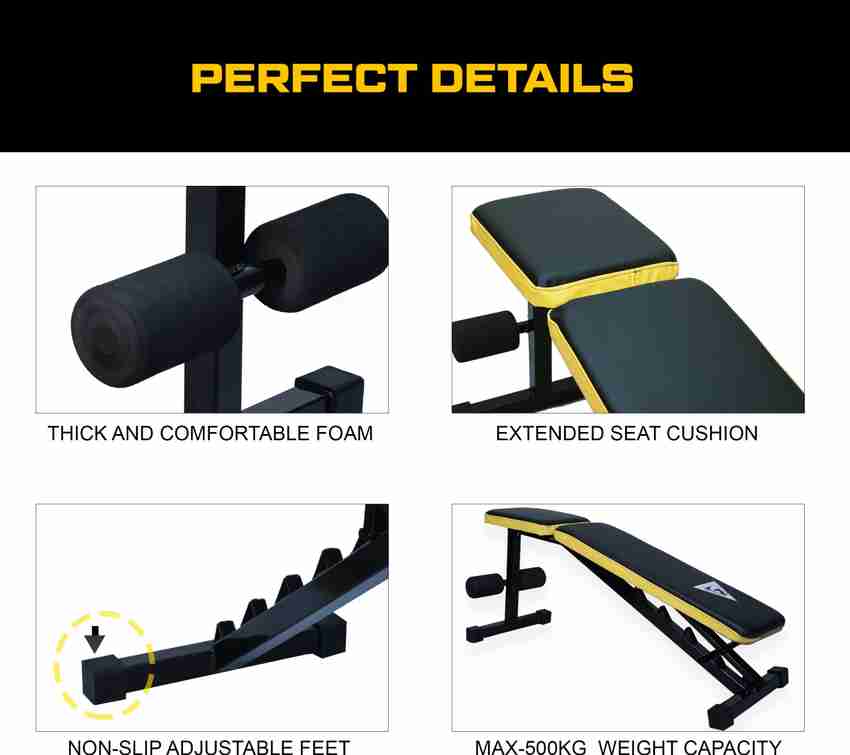 Workout bench outlet cushion