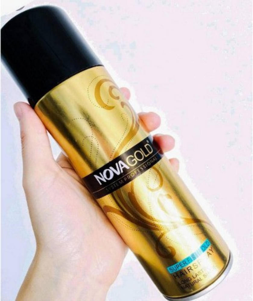 Nova gold hair spray discount