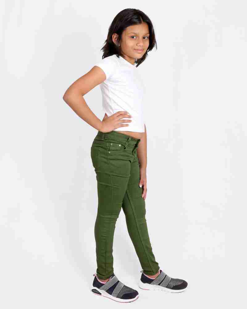 Girls best sale green jeans