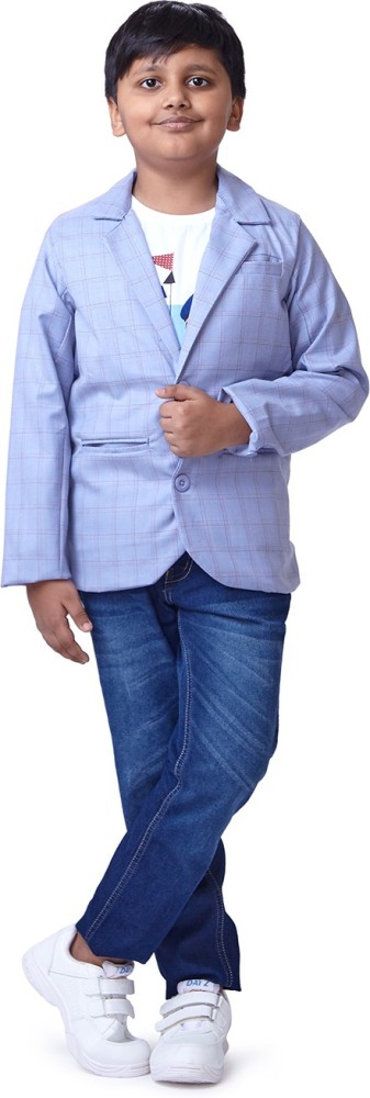 Jeans blazer for boys online