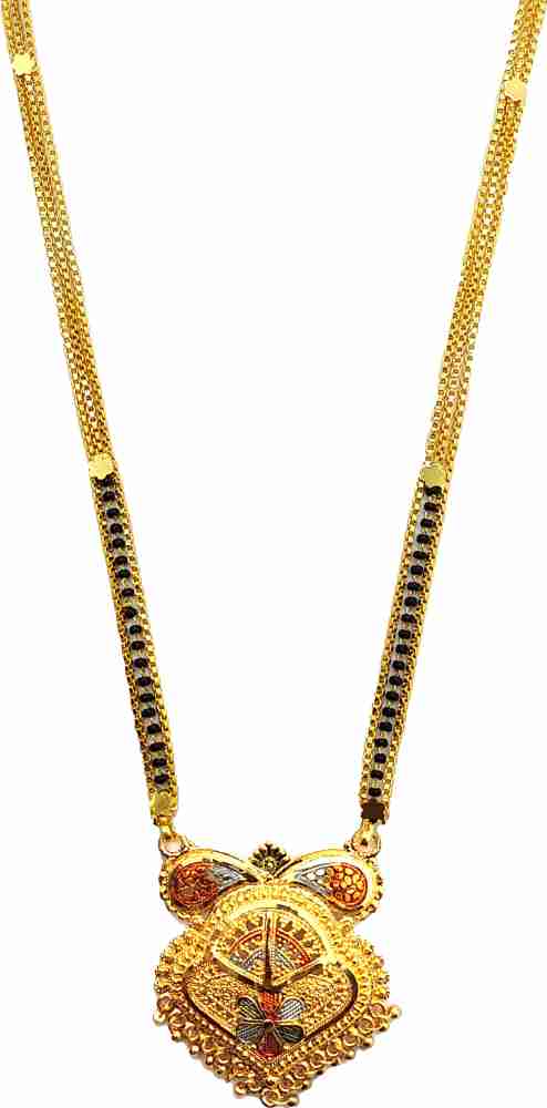 Gold long new arrivals mangalsutra designs catalogue