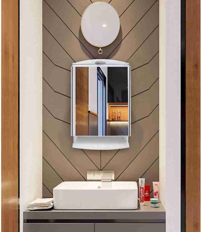 Mirrored 2025 bathroom shelves