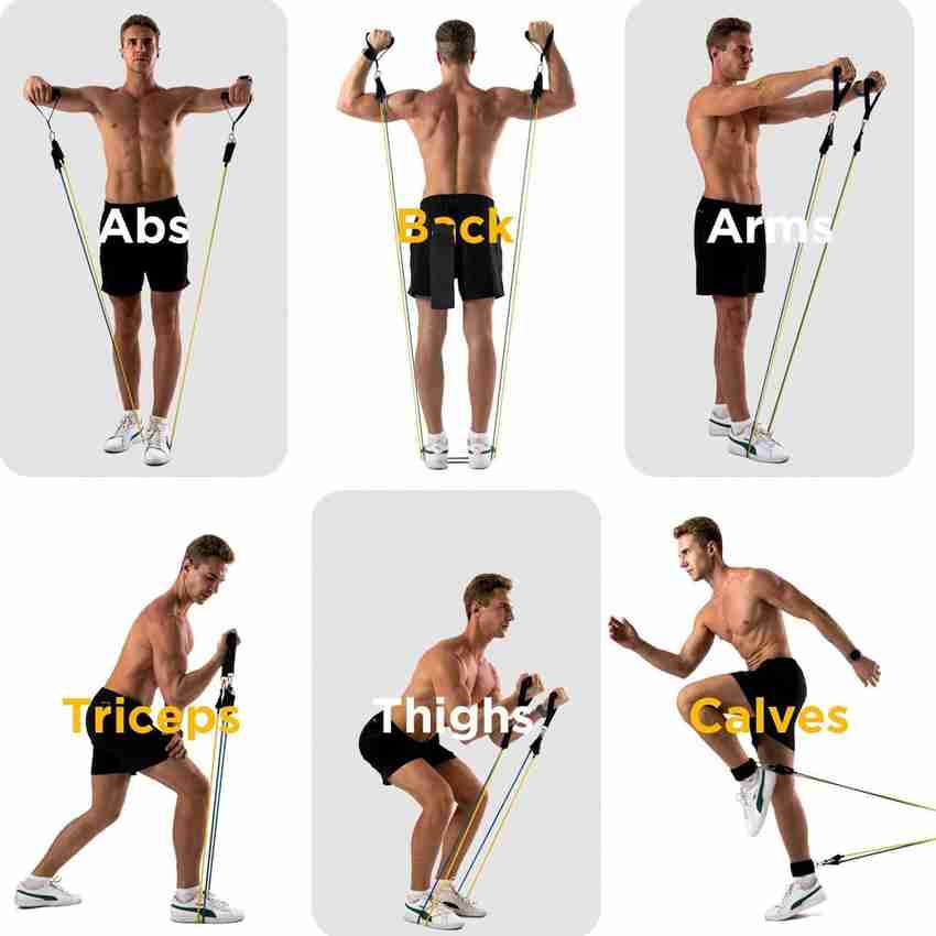 Stackable resistance bands exercises outlet