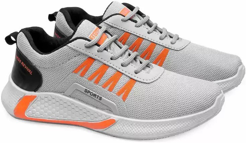 Saimon sports shoe 516 Grey Orange Running Shoes For Men Buy Saimon sports shoe 516 Grey Orange Running Shoes For Men Online at Best Price Shop Online for Footwears in India Flipkart