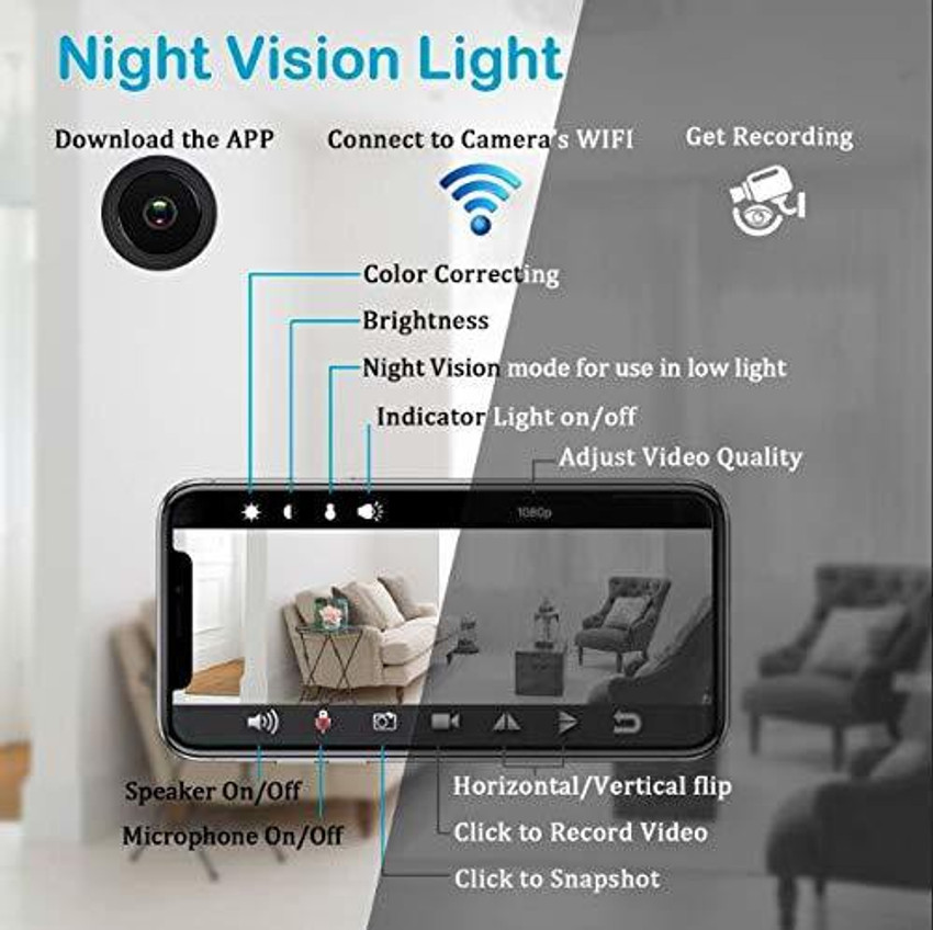 hidden night vision camera