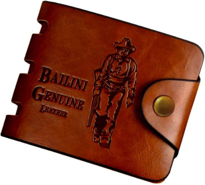 Promax Men Trendy Formal Travel Evening Party Brown Artificial Leather Wallet Bailini Price in India Flipkart