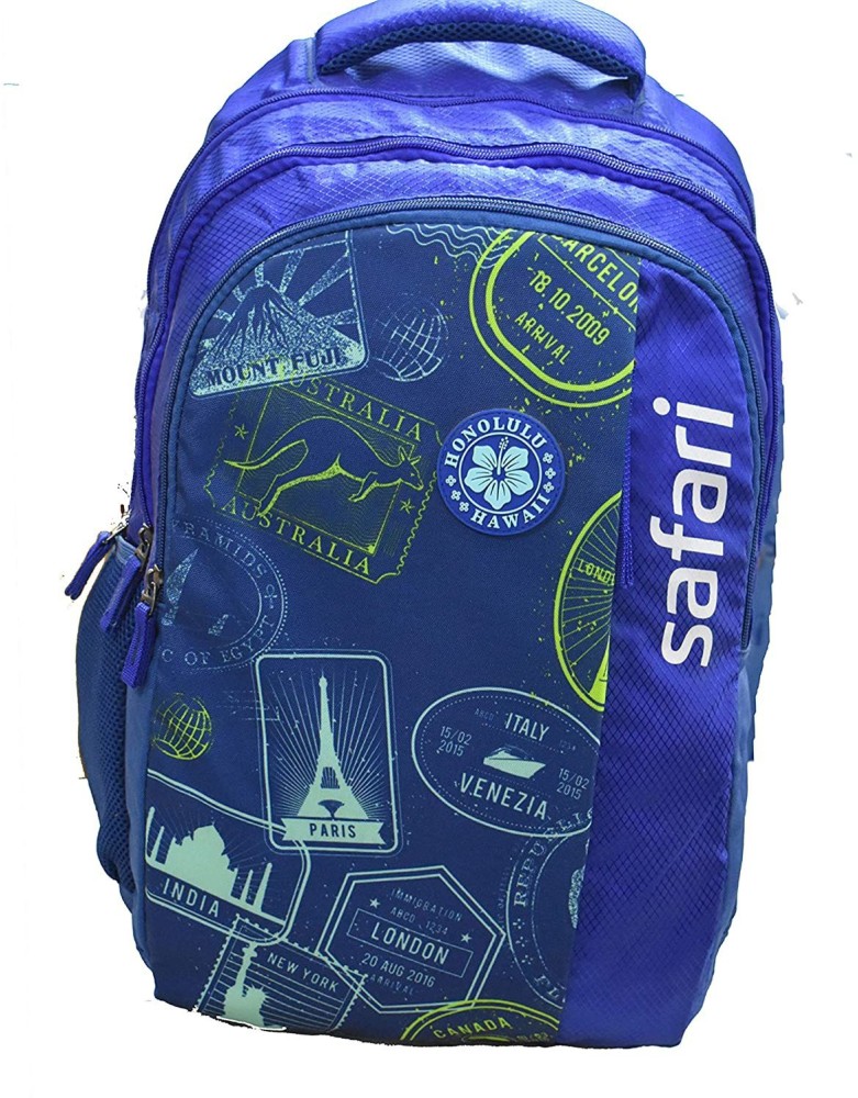 SAFARI TRIO 02 BLUE 37 L BACKPACK 37 L Backpack BLUE - Price in