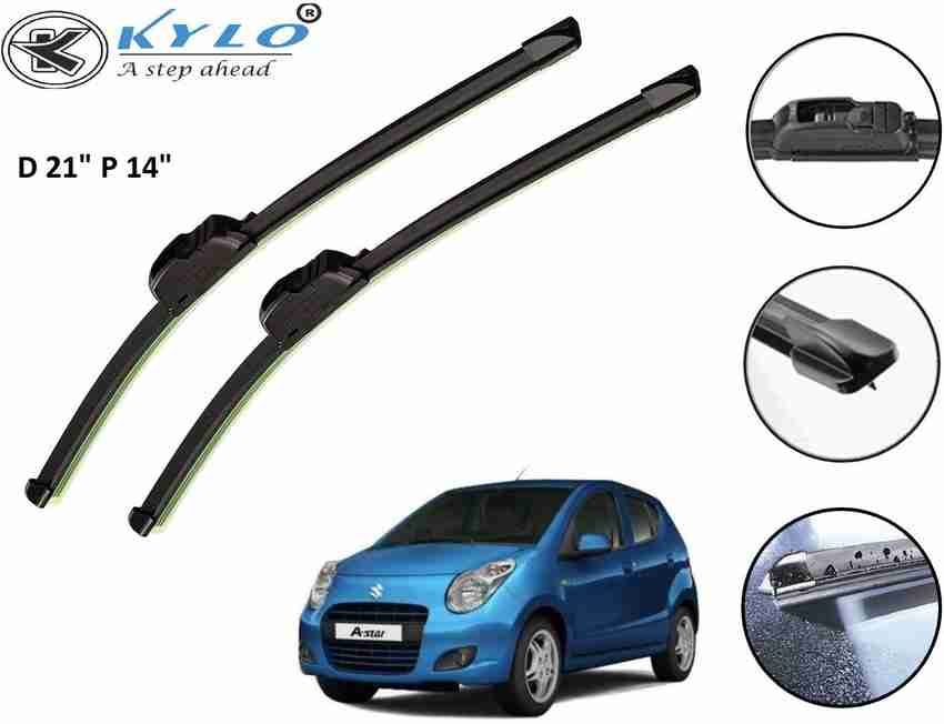 Maruti a star shop wiper blade size