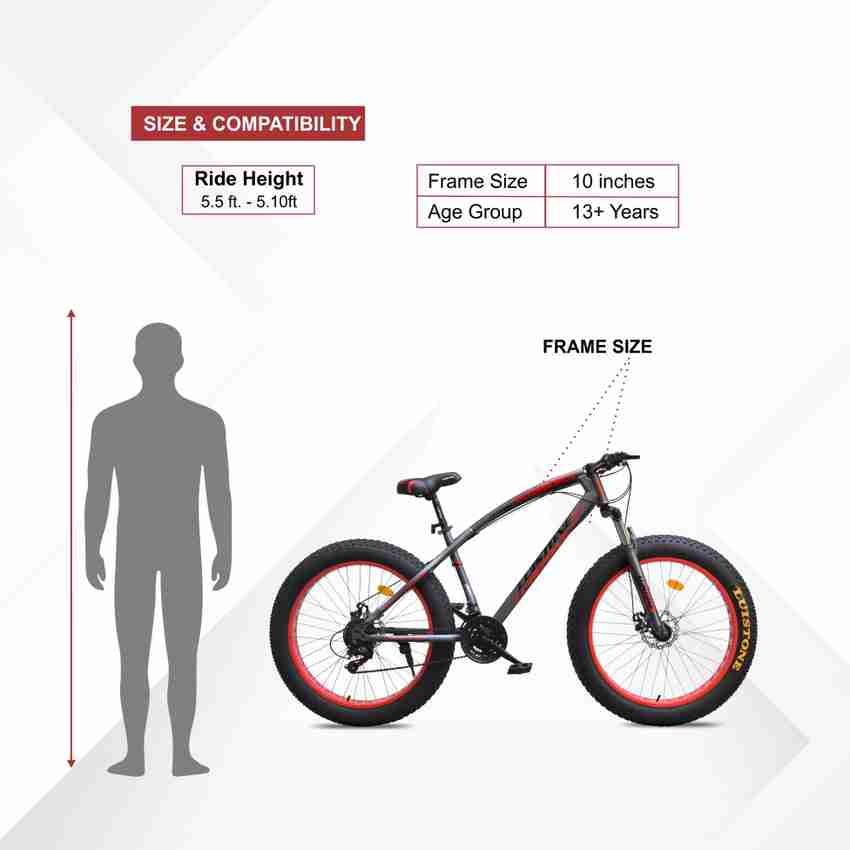 Mens fat hotsell wheel bike