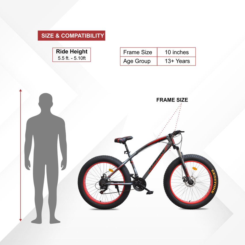 Men's fat tire mountain bike new arrivals