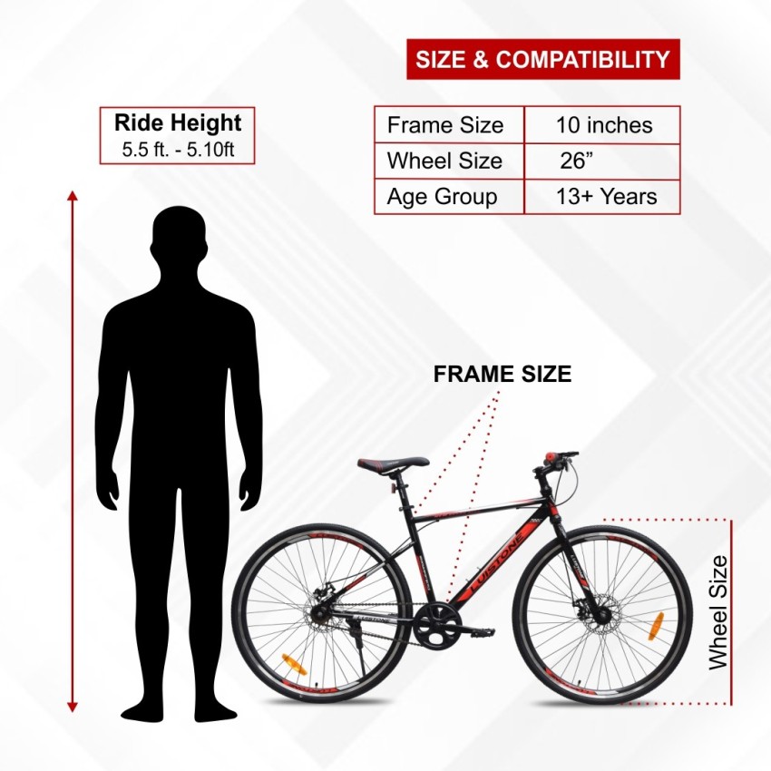 Rigid suspension in online cycle