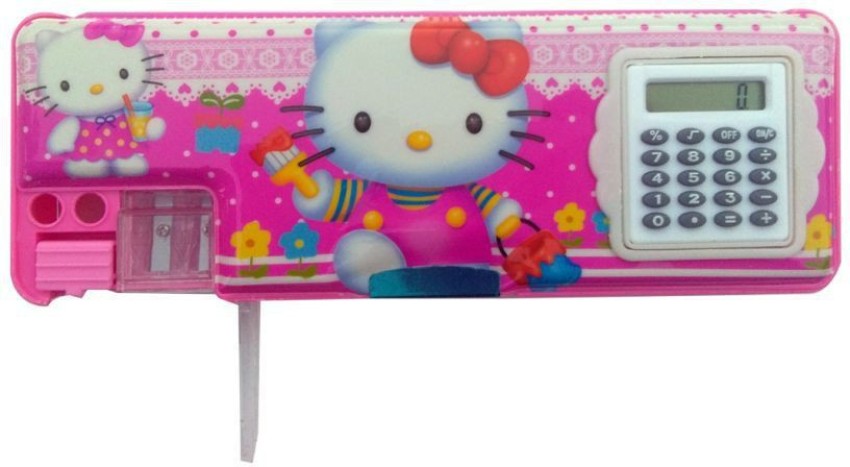 Fullkart Multicolor Kids Pencil Box with Calculator, For Stationery Items  at Rs 72/piece in Noida