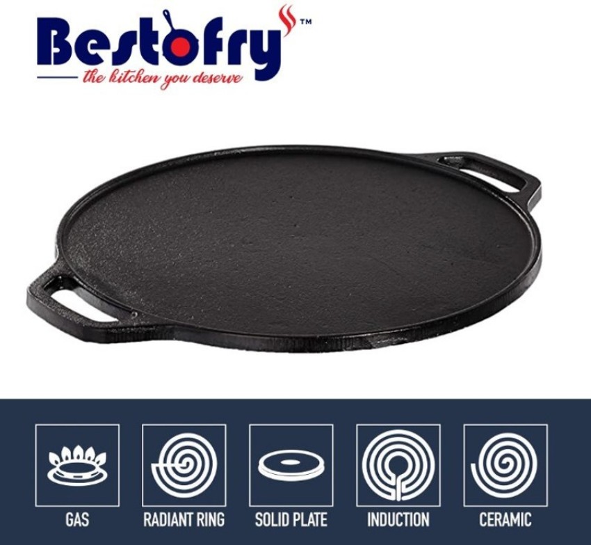 Buy Best Iron Tawa with Double Side Handle Online