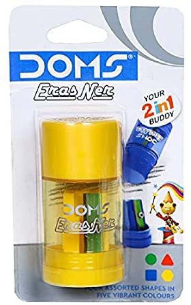 DOMS Eraser tipped black HB/2 pencil Pencil