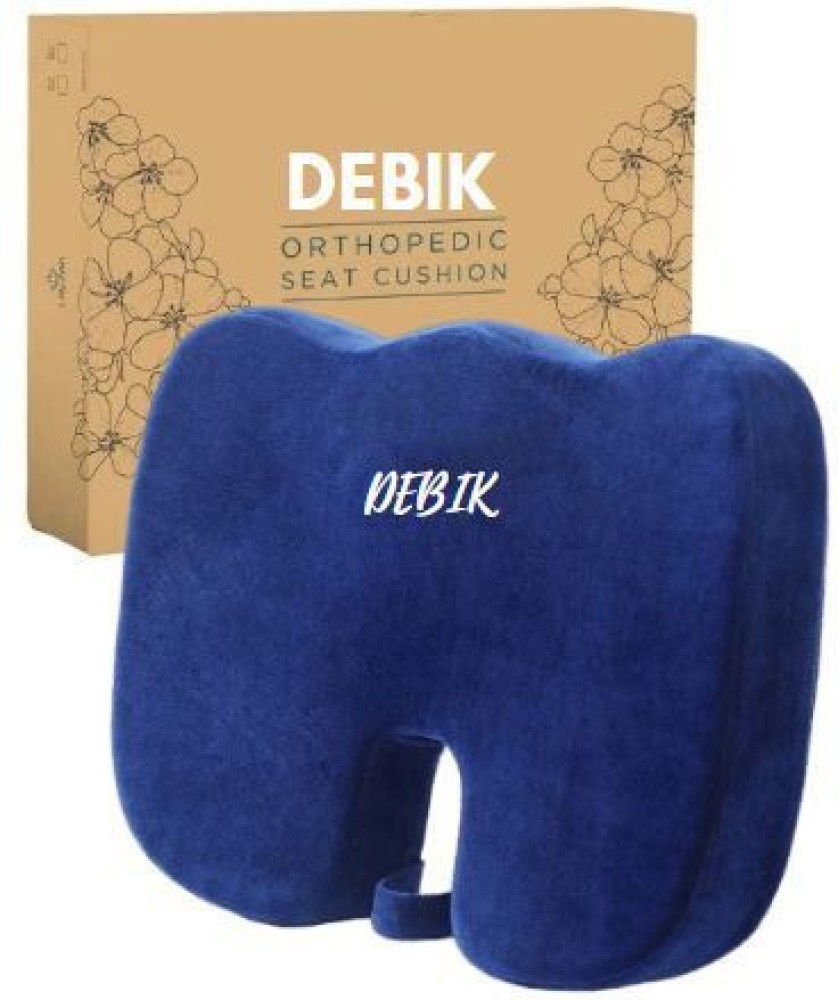 Buy DEBIK Orthopedic Coccyx Donut Pillow Seat Cushion for Lower Back Pain, Tailbone  Pain Relief- Blue Online at Best Prices in India - JioMart.