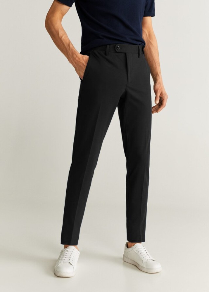 Raymond Slim Fit Men Black Trousers  Buy Raymond Slim Fit Men Black  Trousers Online at Best Prices in India  Flipkartcom