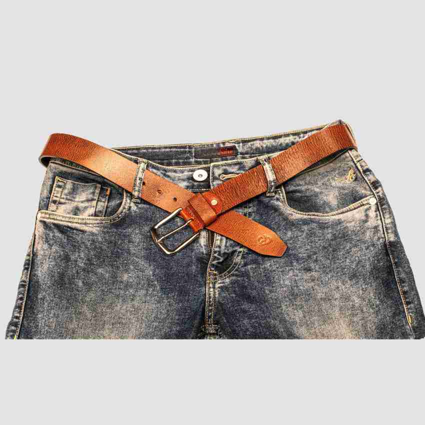 Leather Jean Belt #C26 | Size 46+