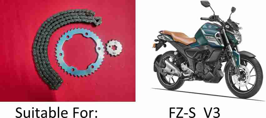 Yamaha fz v3 store chain sprocket price