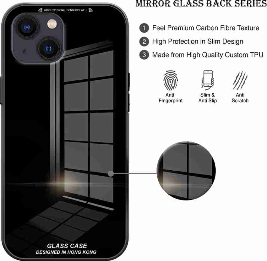 Luxurious Anti Scratch Glass Back Cover For iPhone 13