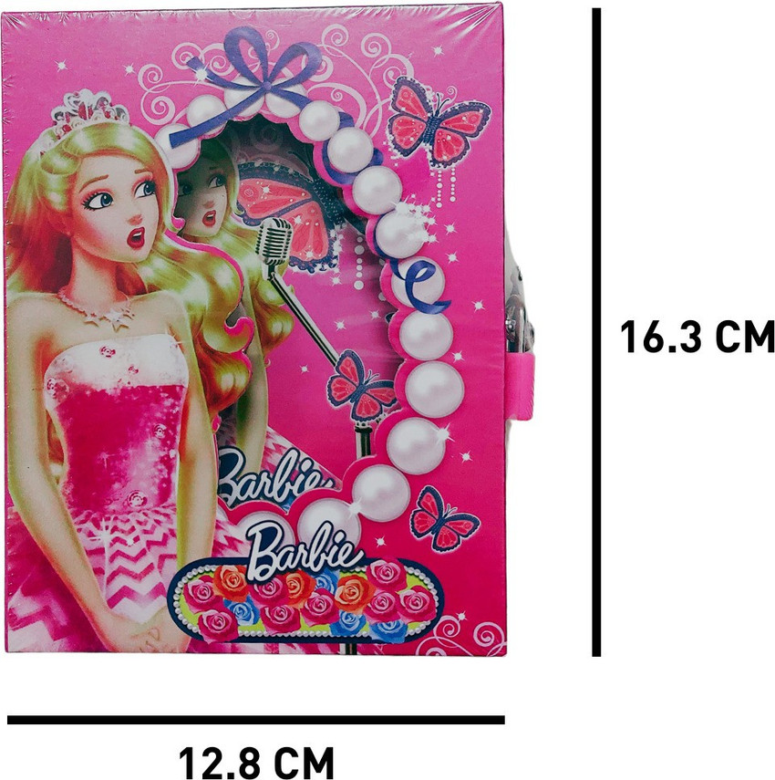 Barbie secret diary with lock outlet