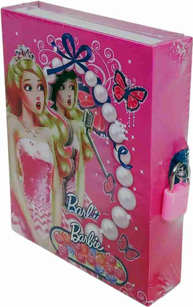 KARBD Pink Barbie Secret Lock Diary with Cover Box Regular Notebook Ruled 40 Pages Price in India Buy KARBD Pink Barbie Secret Lock Diary with Cover Box Regular Notebook Ruled 40