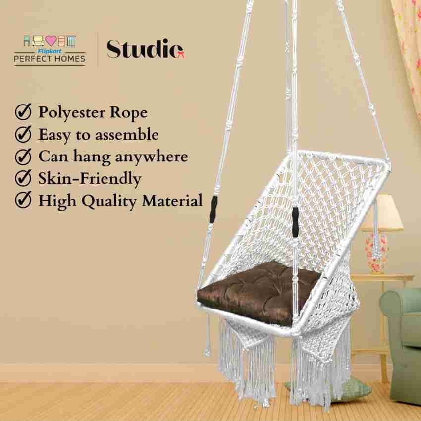 Flipkart Perfect Homes Studio Premium Square Shape Swing for