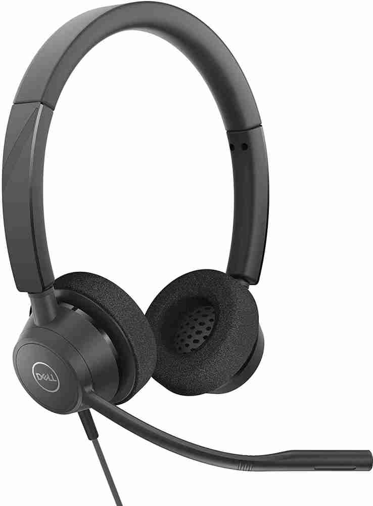 DELL Pro Stereo Headset WH3022 USB On Ear with Mic and Audio Controls Wired Price in India Buy DELL Pro Stereo Headset WH3022 USB On Ear with Mic and Audio Controls