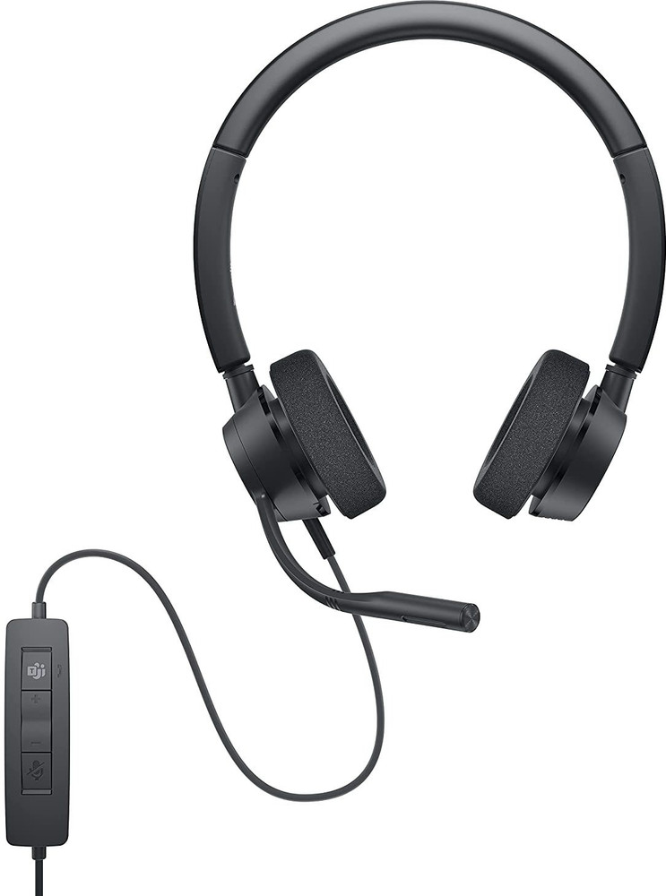 DELL Pro Stereo Headset WH3022 USB On Ear with Mic and Audio Controls Wired Price in India Buy DELL Pro Stereo Headset WH3022 USB On Ear with Mic and Audio Controls