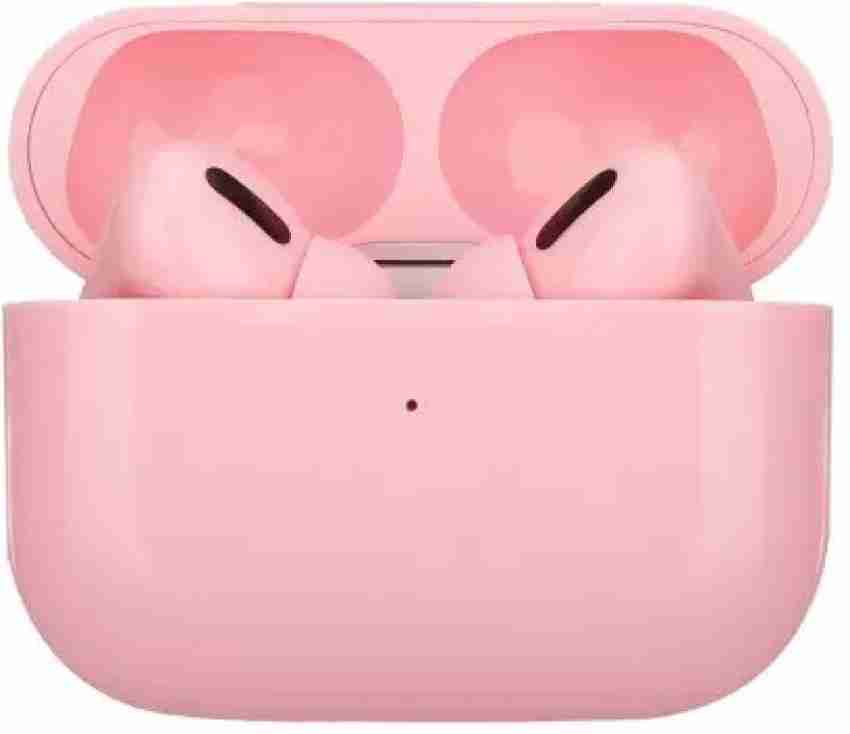 Synom Air Pro pink earbuds compatible all iOs and Android with high sound quality Bluetooth Price in India Buy Synom Air Pro pink earbuds compatible all iOs and Android with high