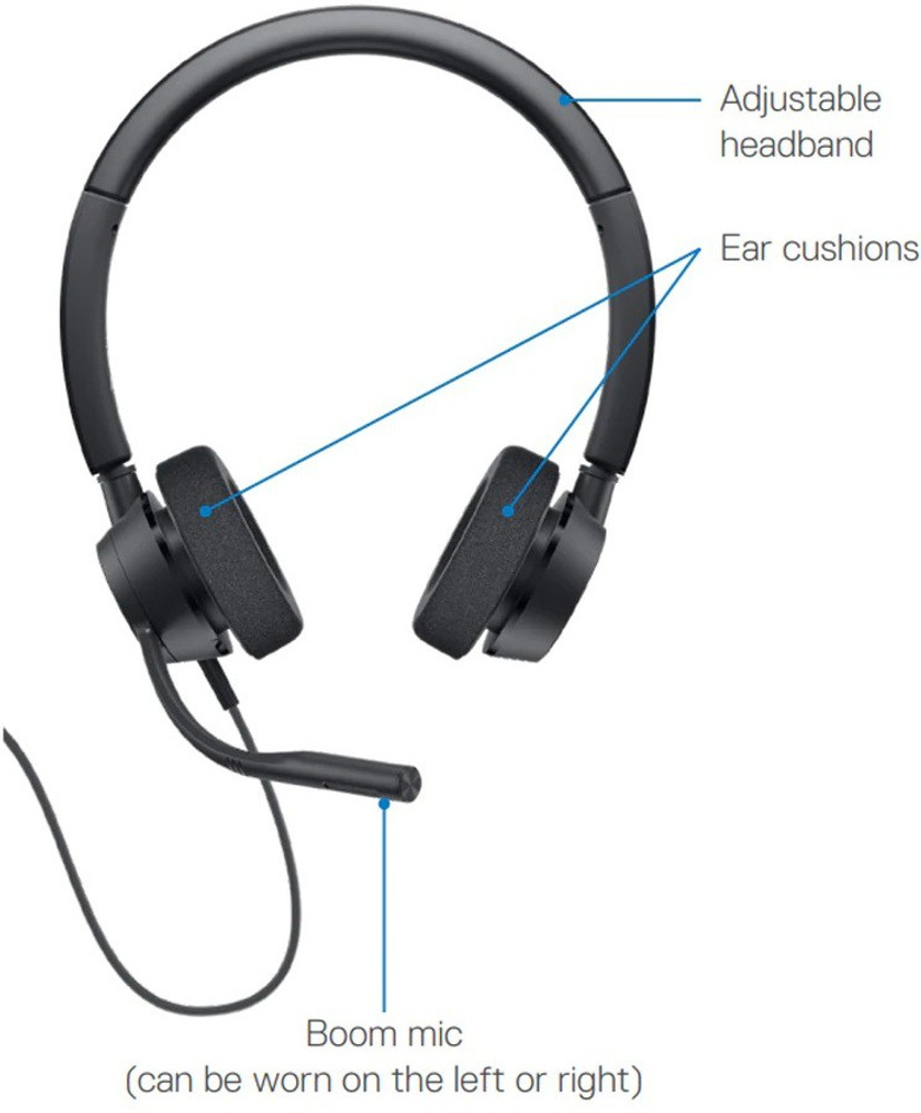 Dell pro shop stereo headset