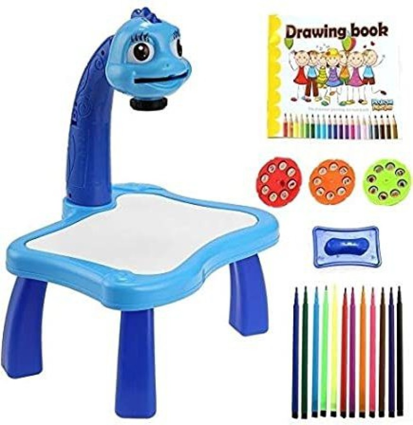 KRISHI TRADEBOOK Drawing Projector T able for Kids, Trace and Draw