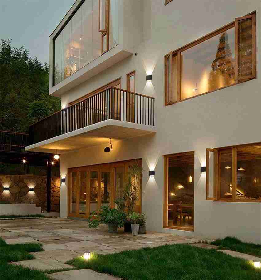 Outdoor gate wall lights on sale