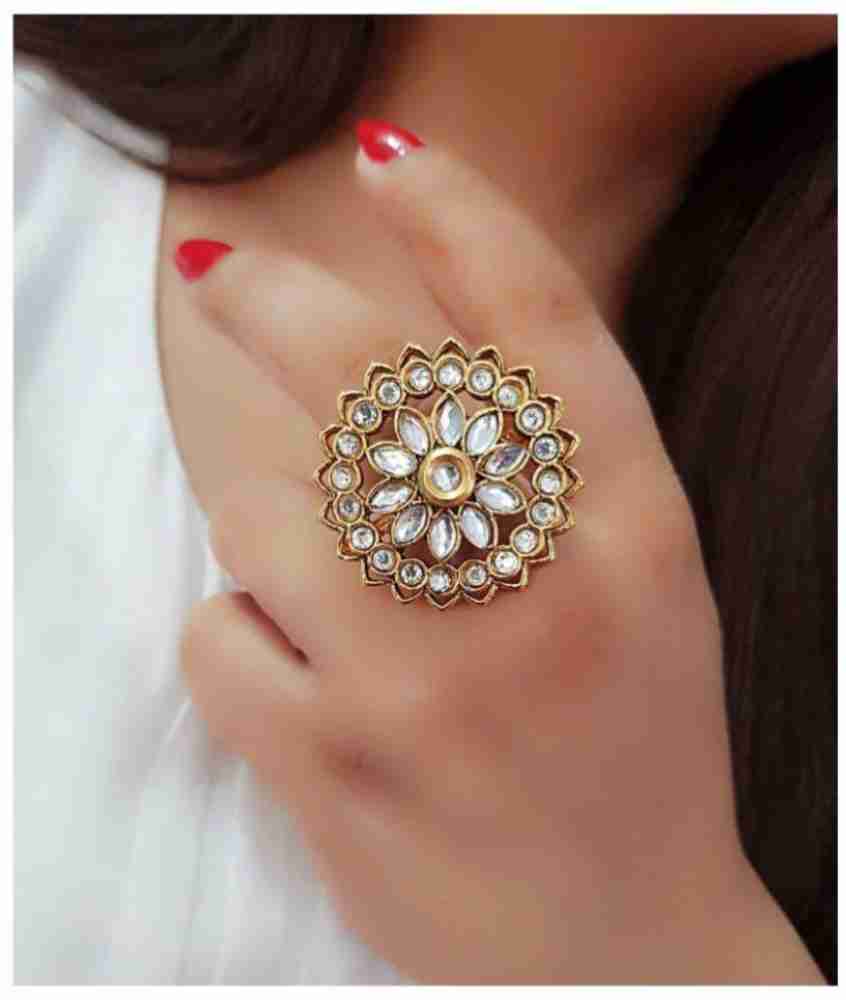 Standard Party Wear Ladies Fashion Rings, Size: Adjustable at Rs 70 in  Greater Noida