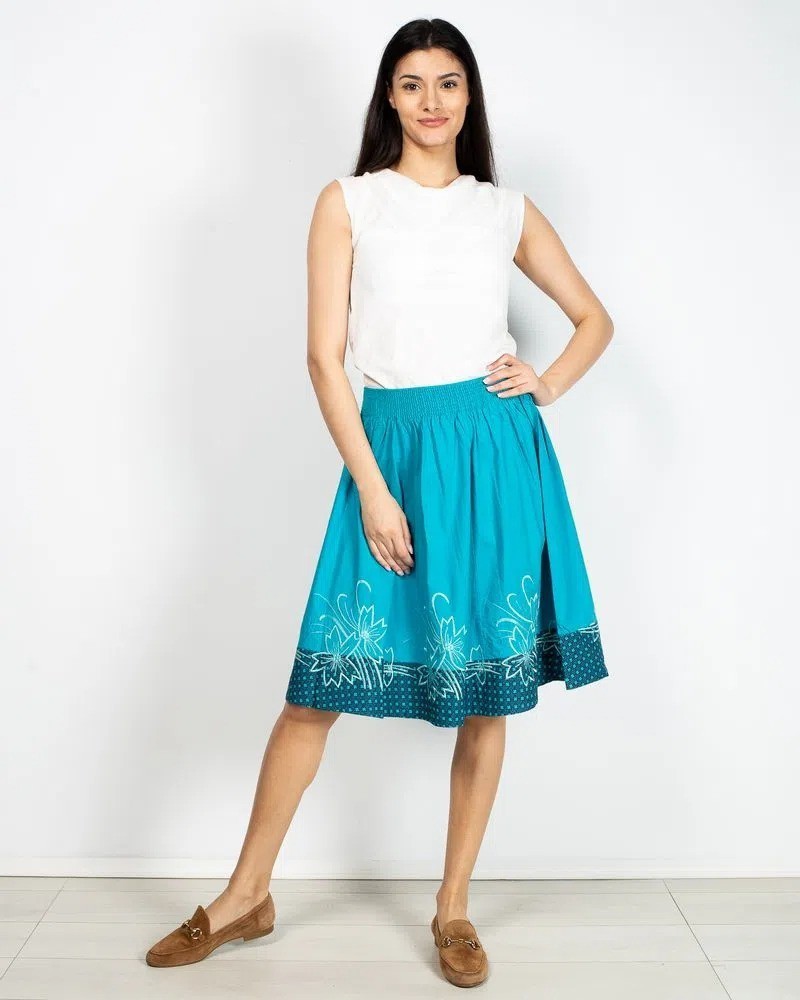 Light blue skirt xl best sale