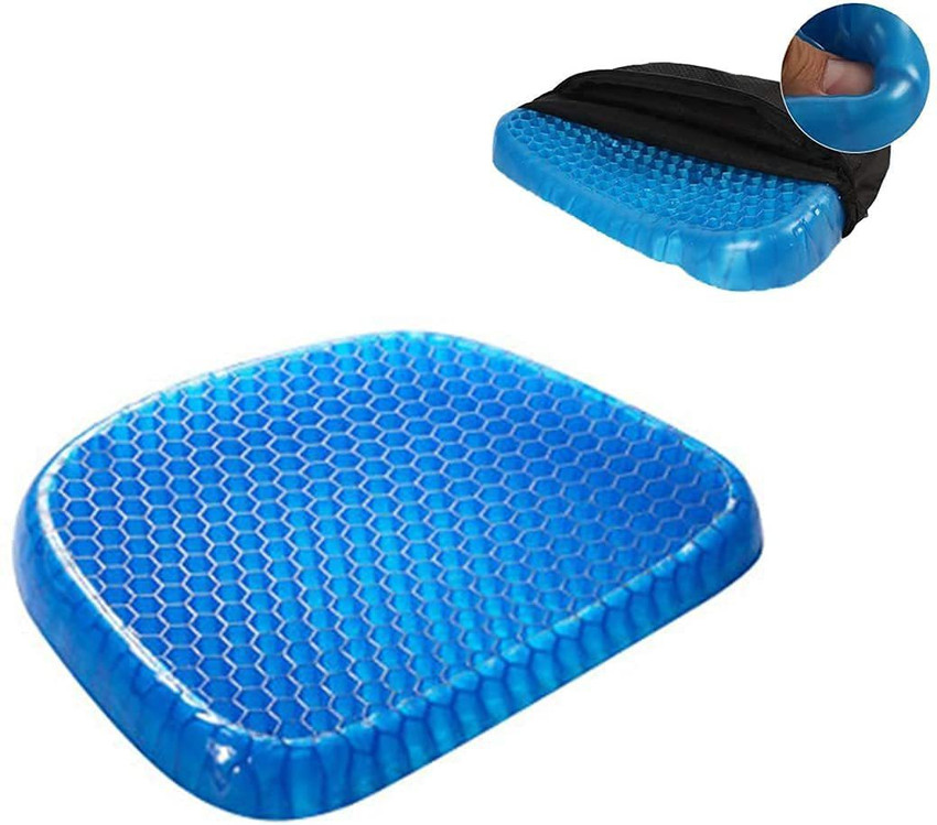 COMPUTOSEA Gel Orthopedic Seat Cushion Pad for Car Office Chair