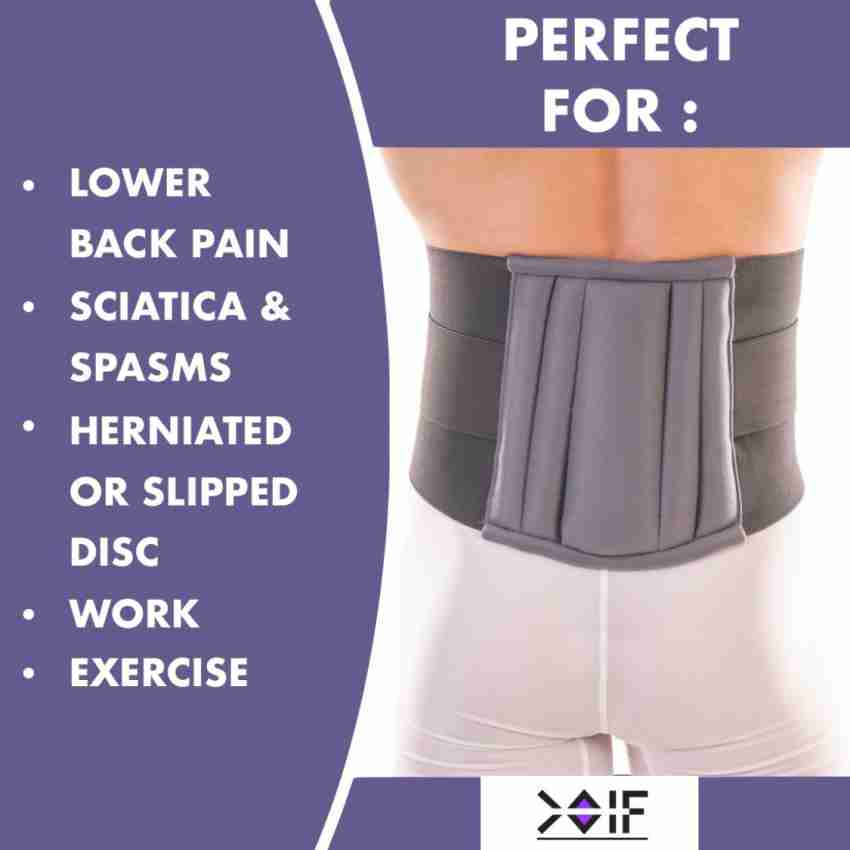 Buy Hoopoes Adjustable Corset Support for Lumbar Strain, Arthritis, Spinal  Stenosis Back / Lumbar Support Online at Best Prices in India - Fitness