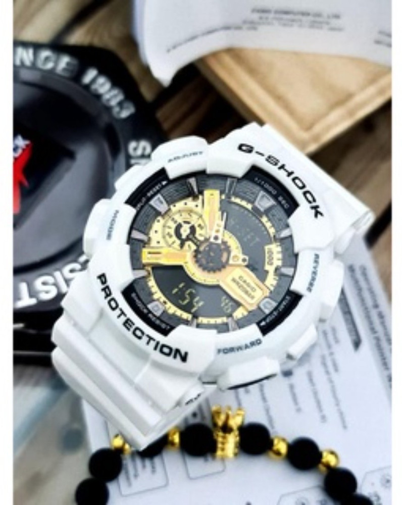 G shock ga 110 white gold clearance