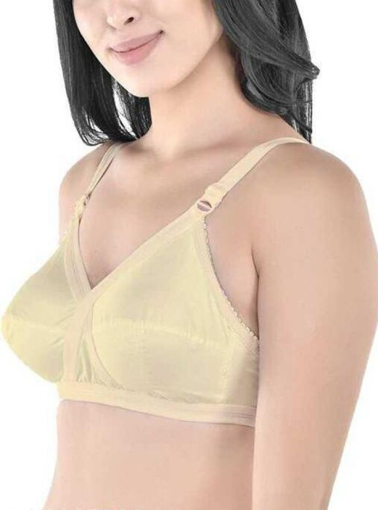 PIKVY women cotton bra very soft and comfortable Women Full Coverage Non  Padded Bra - Buy PIKVY women cotton bra very soft and comfortable Women  Full Coverage Non Padded Bra Online at