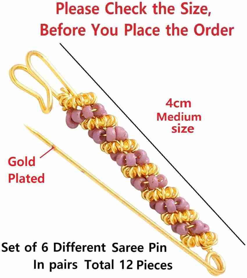 Saree brooch making store
