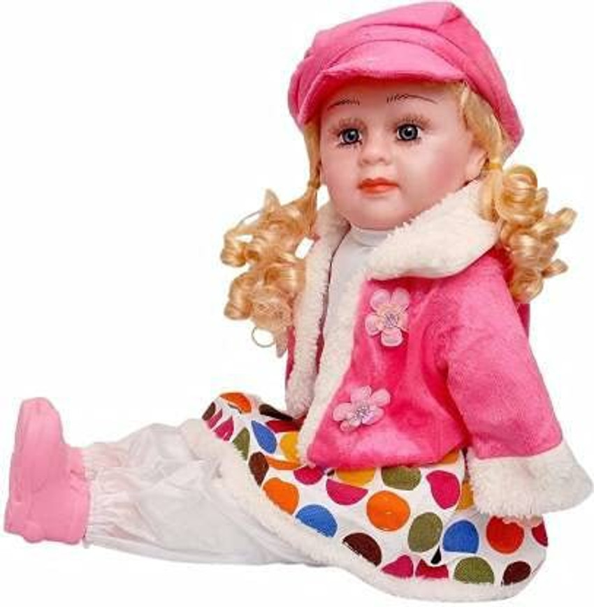 Rustic Big Size Singing Songs and Poem Baby Girl Doll 50 cm